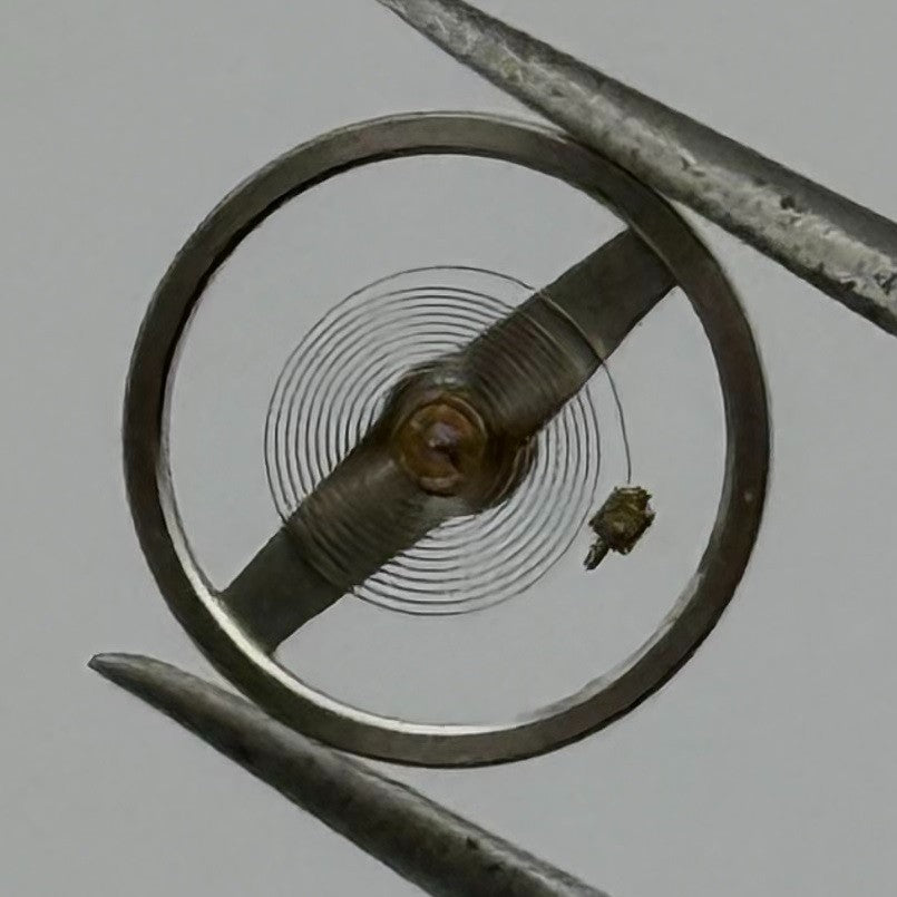 Ebosa 52 Balance Wheel Complete And Spring 5¼’’’ Renata 130 Watch Movement Parts