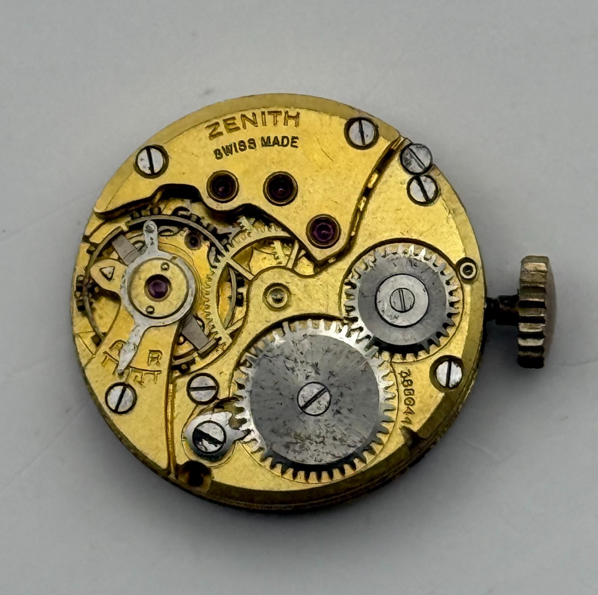 Zenith 88 Watch Movement Swiss Made Manual Wind Vintage Parts Repair 19.7mm