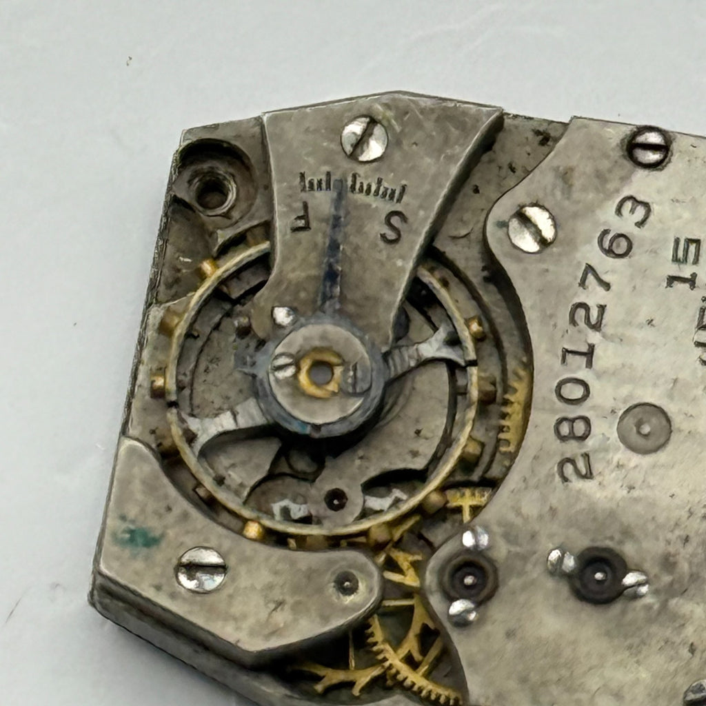 Elgin Grade 482 Watch Movement Model 2 American 16/0s Parts Repair