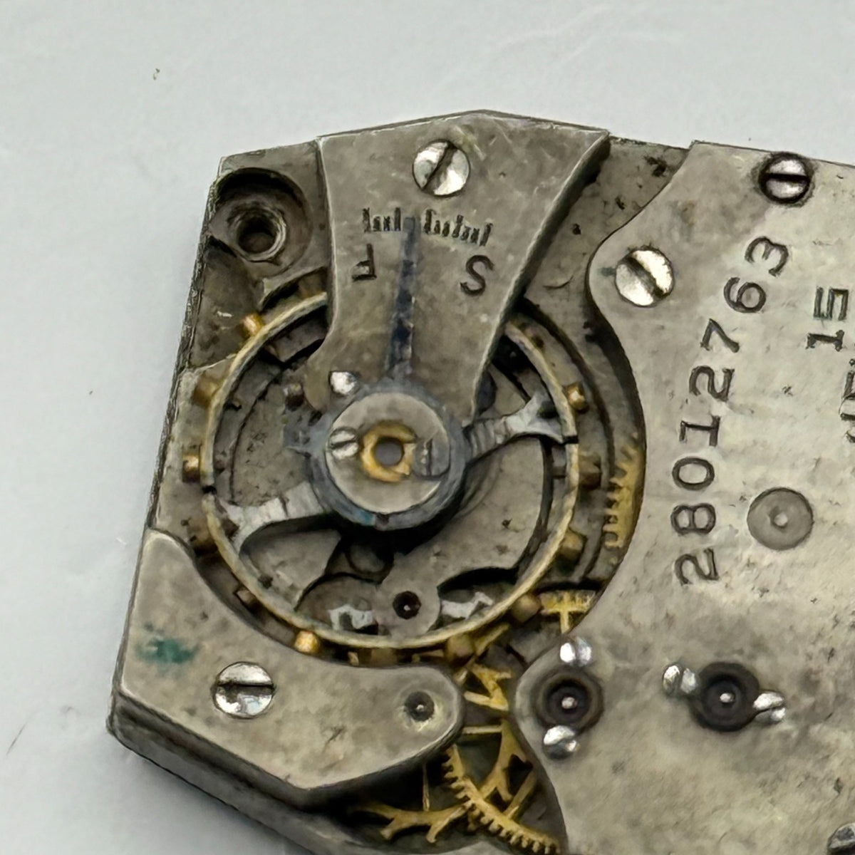 Elgin Grade 482 Watch Movement Model 2 American 16/0s Parts Repair
