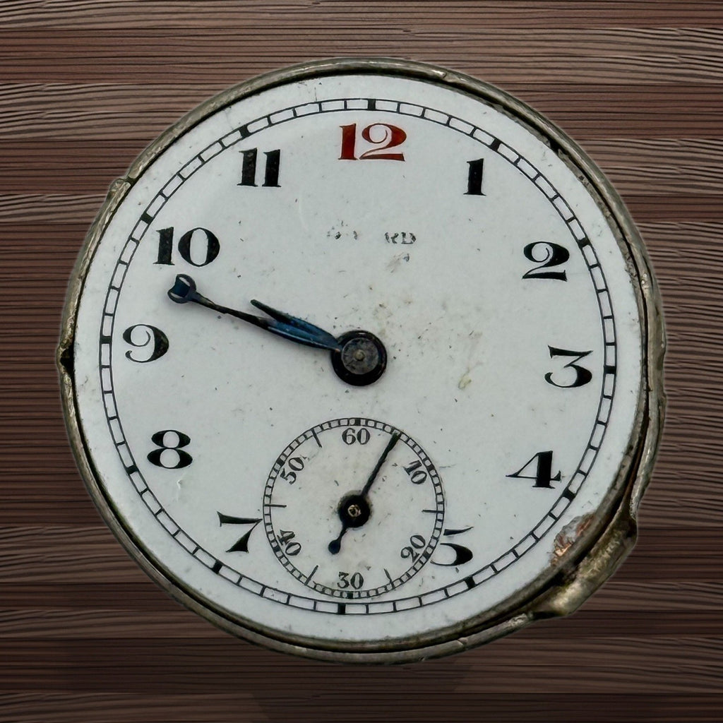Borgel Trench Watch Movement - Sub Seconds - For Parts / Repair - 26.4mm