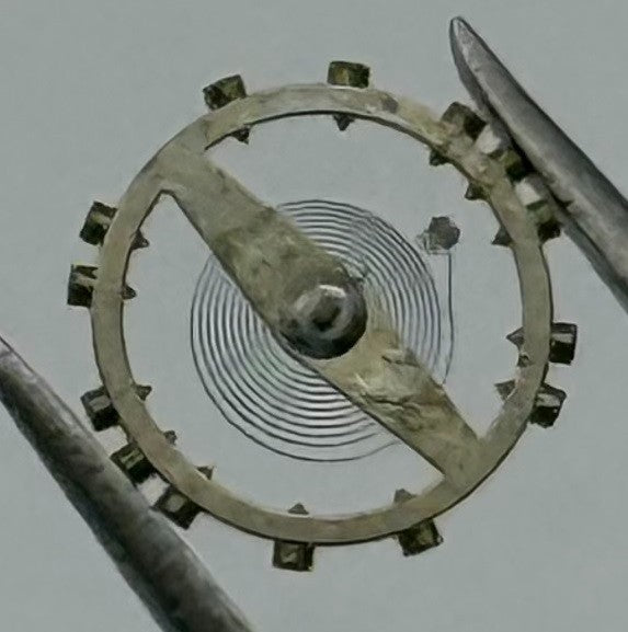 AS 979 1012 Balance Wheel Complete And Spring 532 M Watch Movement Parts NOS