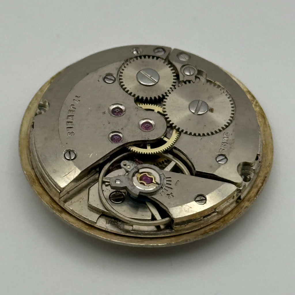 AS 1702/03 Watch Movement A. Schild 1702/03 Date Rotary Swiss Parts 25.9mm