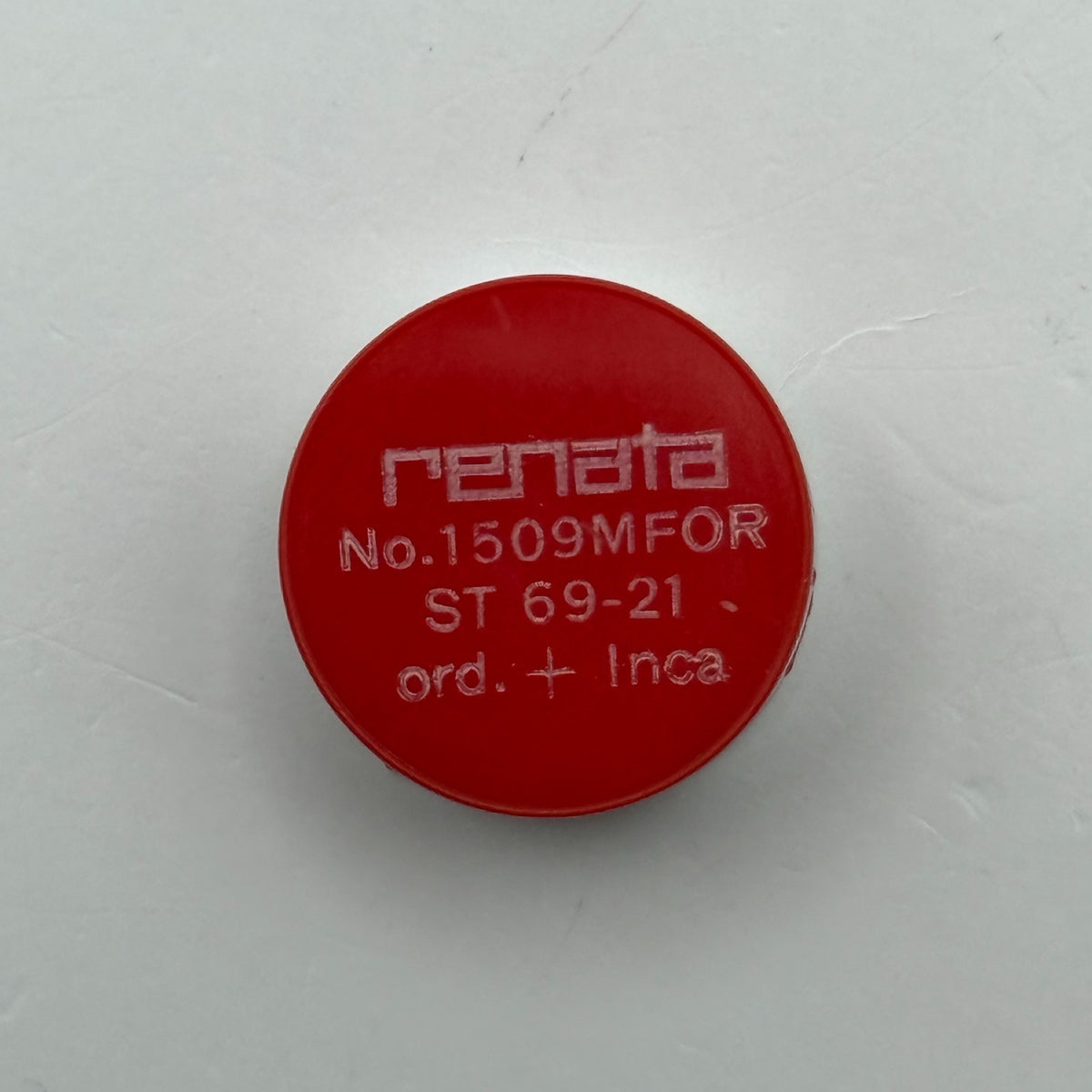 ST 69-21 Balance Wheel Complete And Spring Renata 1509 Watch Movement Parts NOS