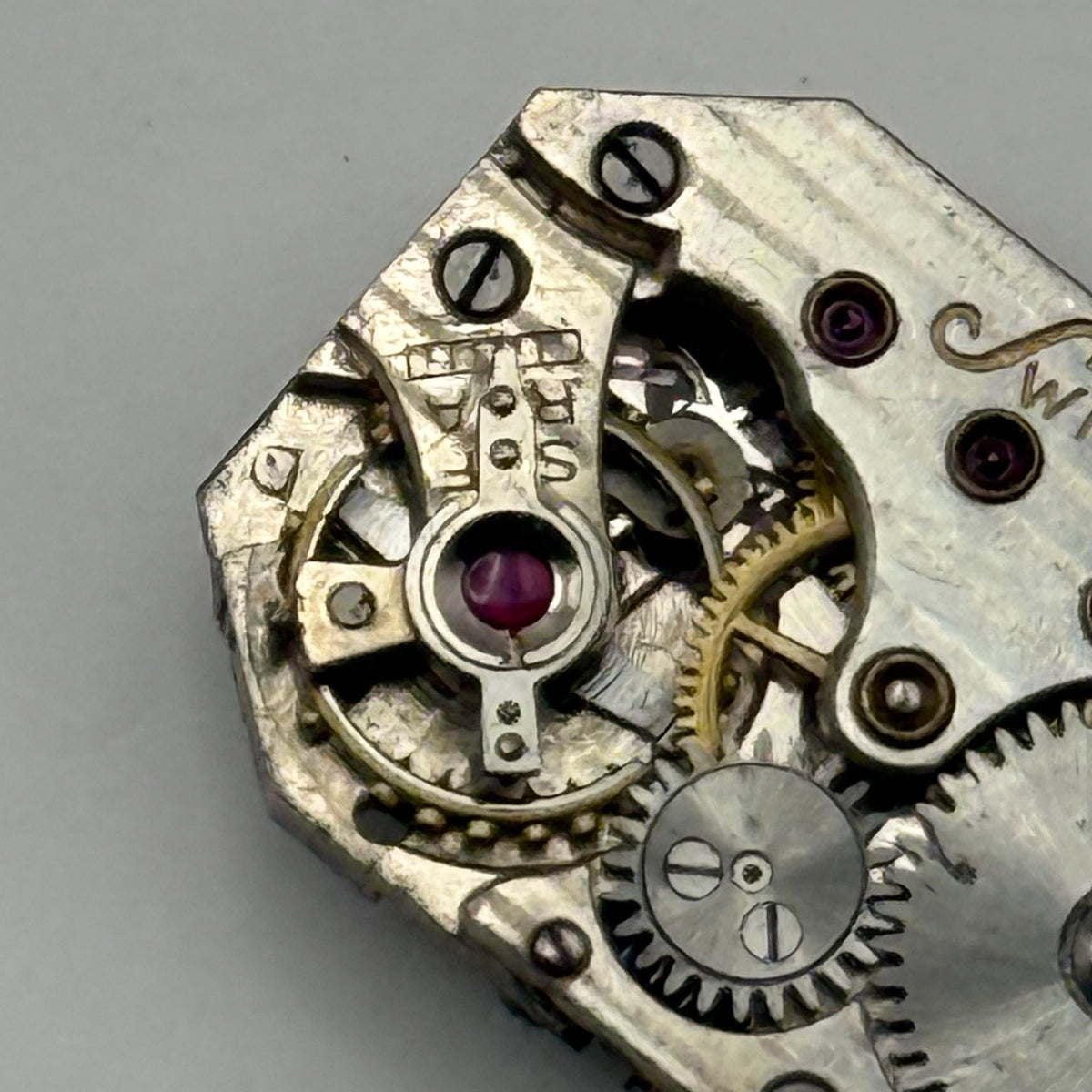 Switana 201 Watch Movement Swiss 15 Jewels Manual Wind Parts Repair 12.7mm