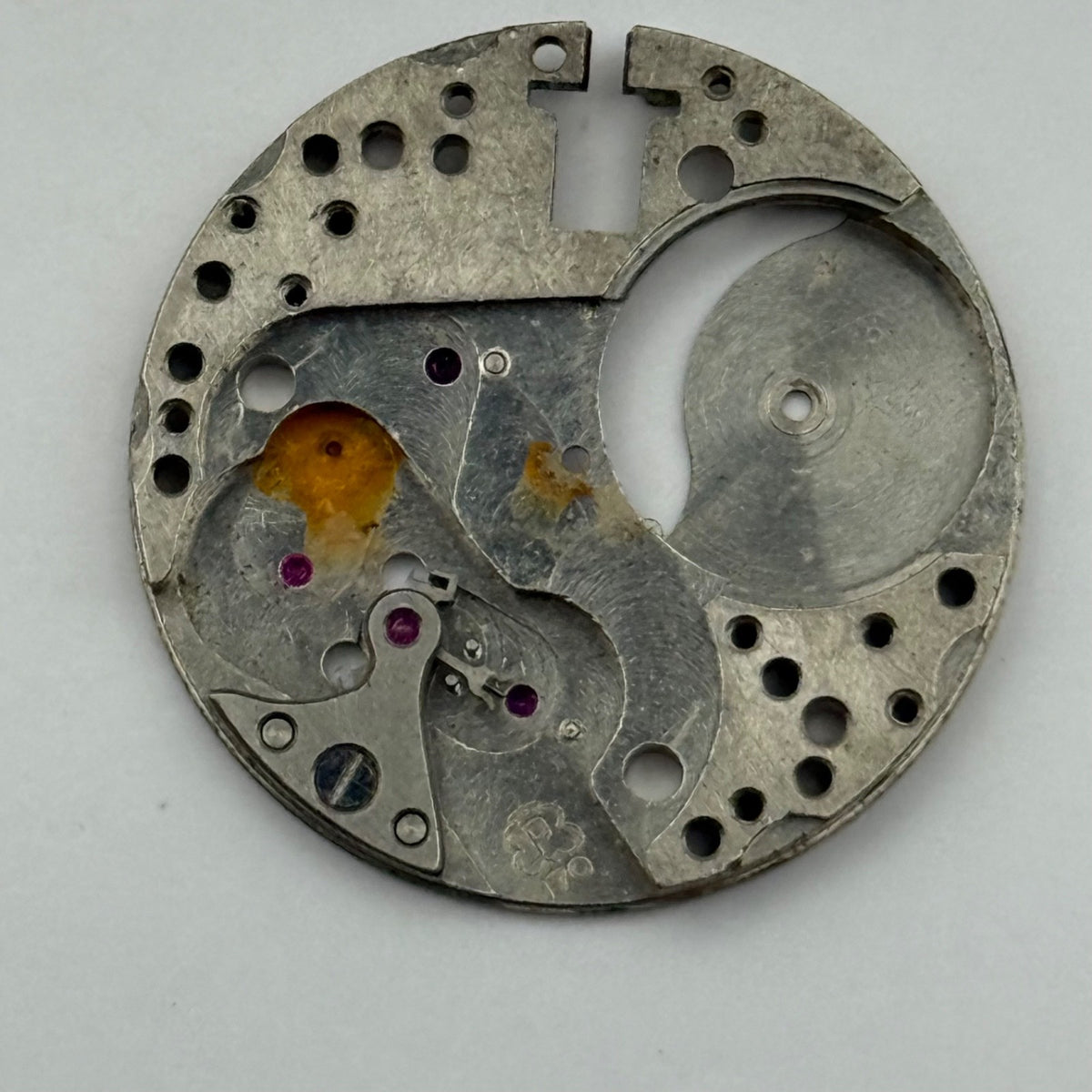 Peseux P 170 Watch Movement - Main Plate - For Parts / Repair - 23.6mm