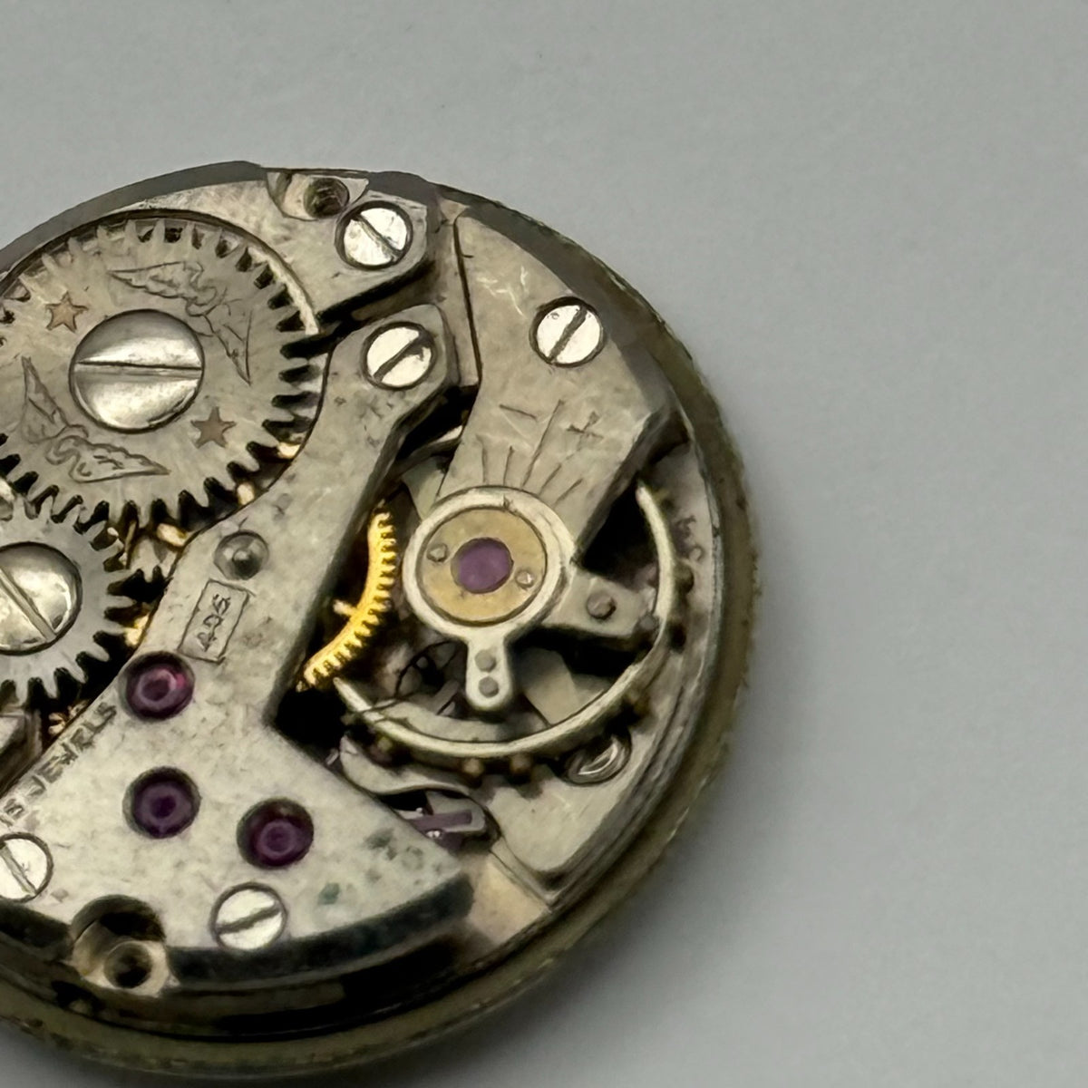 FHF 34 Watch Movement - Rotary 405 Ladies - For Parts / Repair - 17.4mm