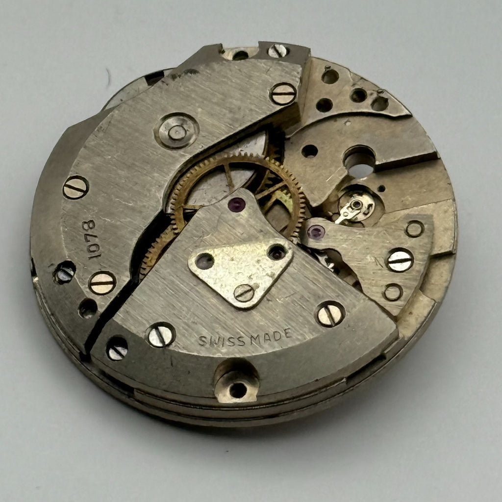 Larex Cal 1078 Watch Movement - For Parts / Repair - 23.6mm