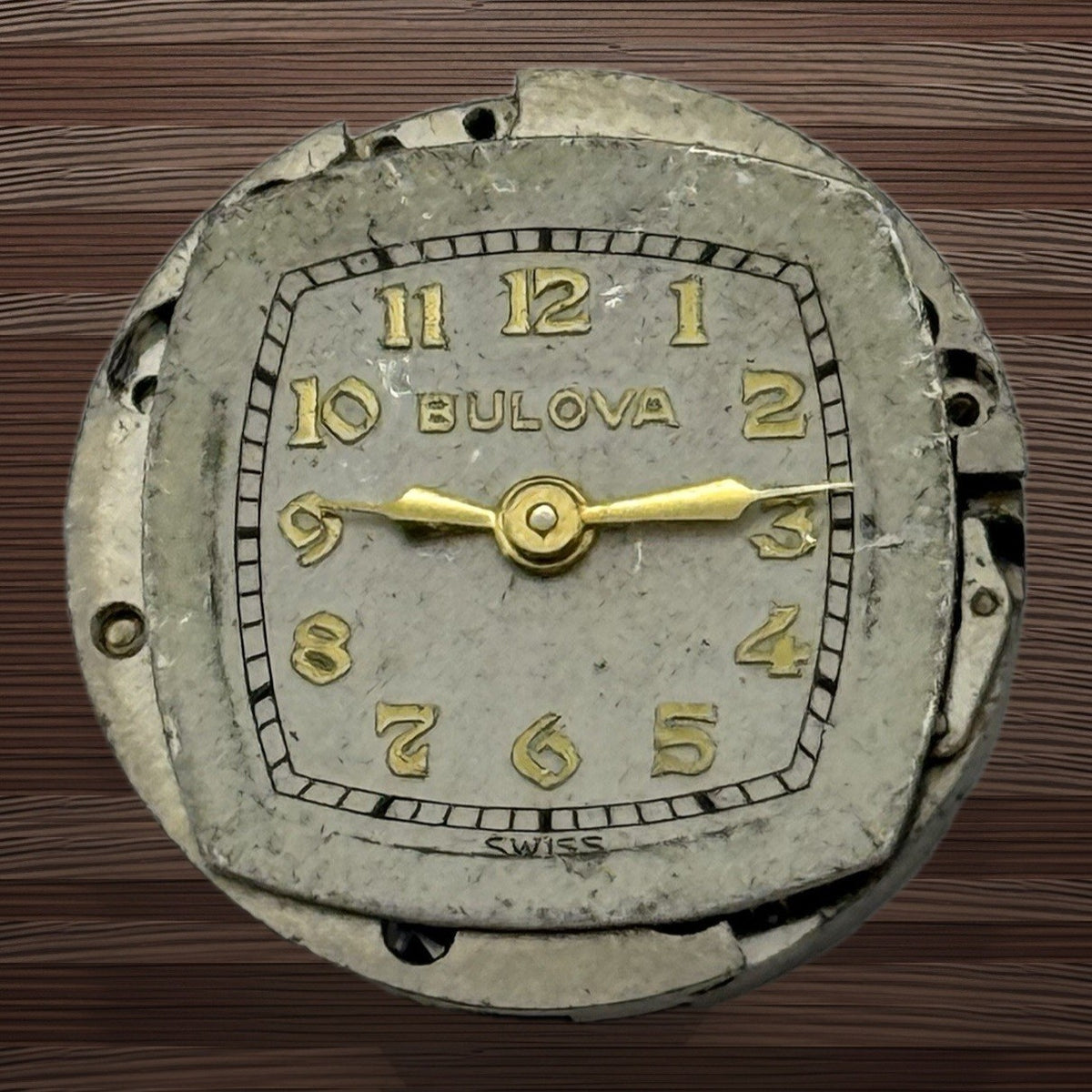 Bulova 7BS Watch Movement - Ladies - For Parts / Repair - 17.5mm