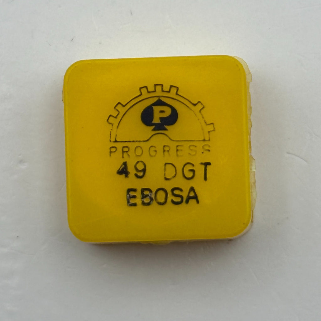 Ebosa 49 DGT Balance Wheel Complete And Spring Progress Watch Movement Parts NOS