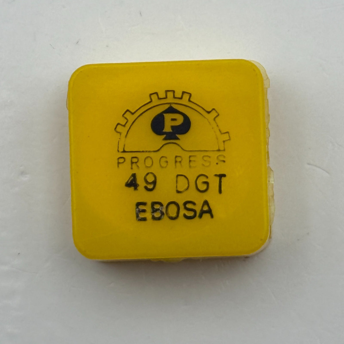Ebosa 49 DGT Balance Wheel Complete And Spring Progress Watch Movement Parts NOS