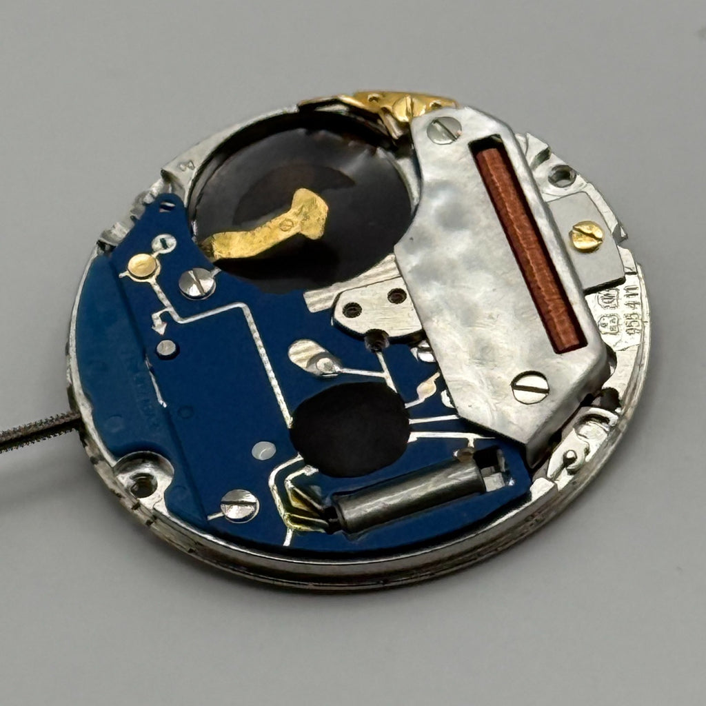 ETA 955.411 Watch Movement Running Quartz Patented Swiss Parts Repair 23.8mm