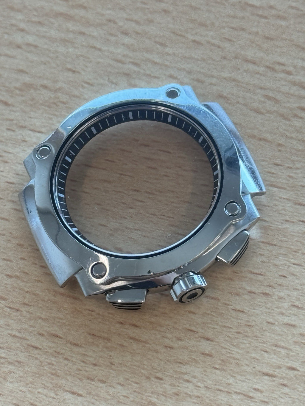 Seiko Sportura Chronograph Watch Case - New Old Stock