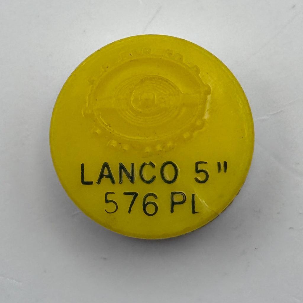 Lanco 576 PL Balance Wheel Complete And Spring 5’’’ Watch Movement Parts NOS