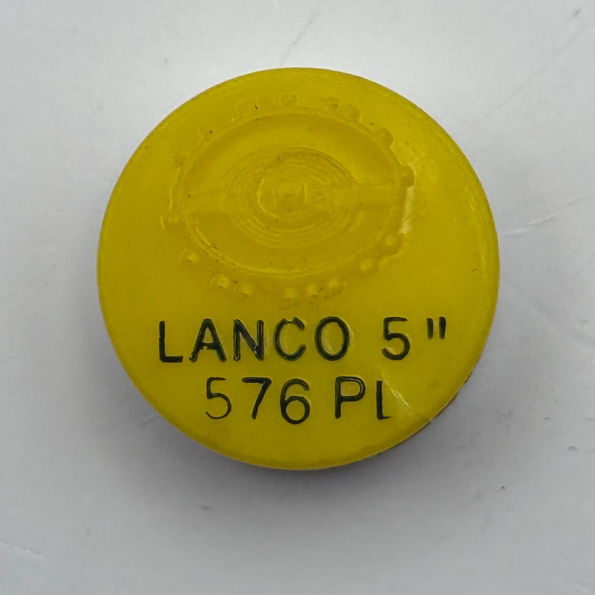 Lanco 576 PL Balance Wheel Complete And Spring 5’’’ Watch Movement Parts NOS