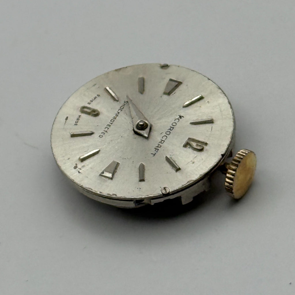 Watch Imp Corp Cal 5211B Watch Movement Corocraft Swiss Manual Wind Parts 19.7mm