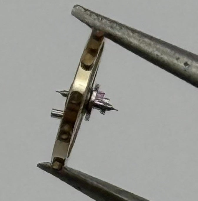AS 976 1012 Balance Wheel Complete And Spring 29 M Watch Movement Parts NOS