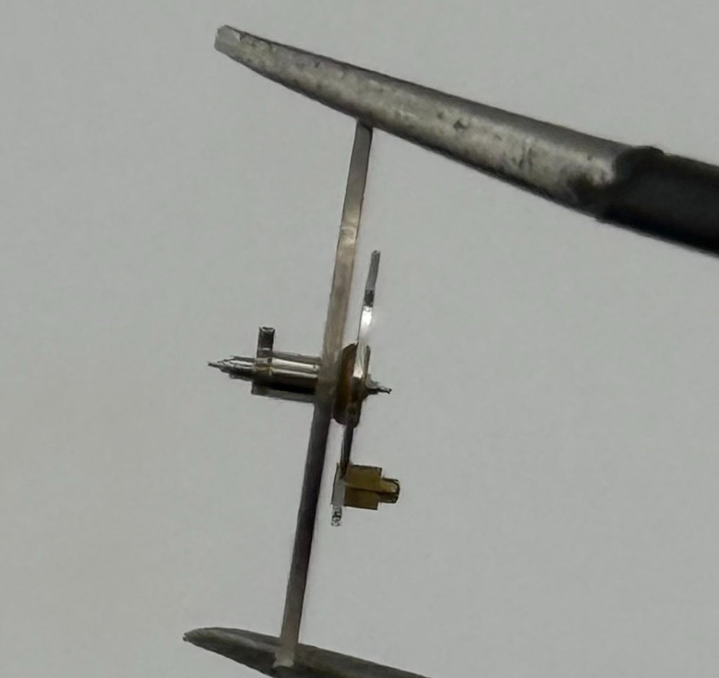 BFG 582 Balance Wheel Complete And Spring 12’’’ 5495 Watch Movement Parts NOS