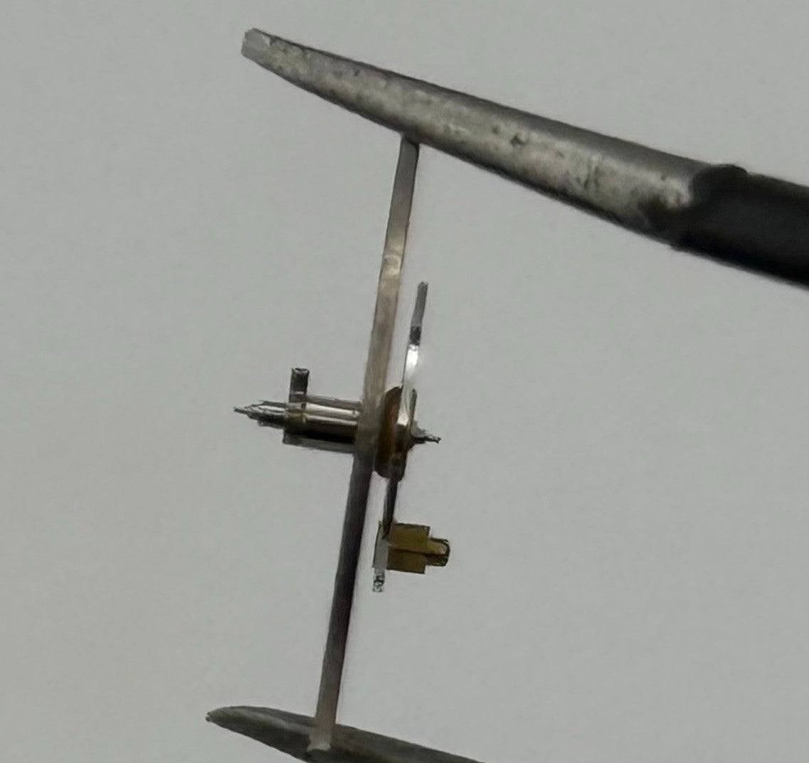 BFG 582 Balance Wheel Complete And Spring 12’’’ 5495 Watch Movement Parts NOS