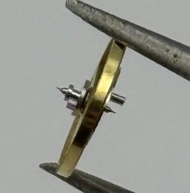 GSW 60 66 Balance Wheel Complete And Spring 5½’’’ 1068 Watch Movement Parts NOS
