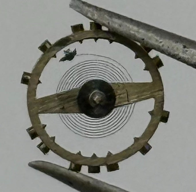 AS 976 1012 Balance Wheel Complete And Spring Renata 29 Watch Movement Parts NOS
