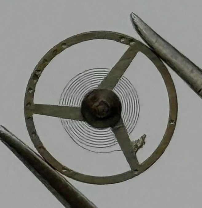 AS 1677 Balance Wheel Complete And Spring Renata 1414 M Watch Movement Parts NOS
