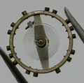AS 970 Inca Balance Wheel Complete And Spring Renata 28 Watch Movement Parts NOS