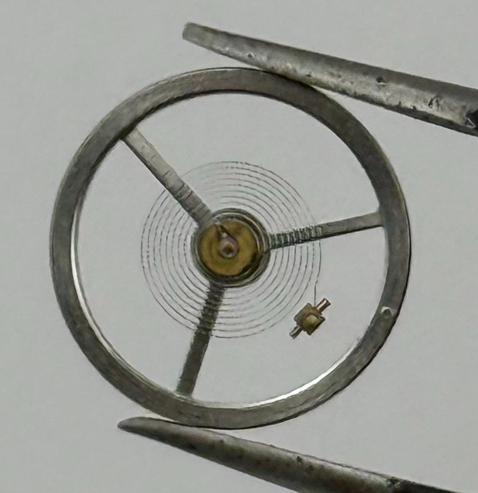 Ebosa 65 68 Balance Wheel Complete And Spring 10½’’’ Ronda 4451 Watch Parts NOS