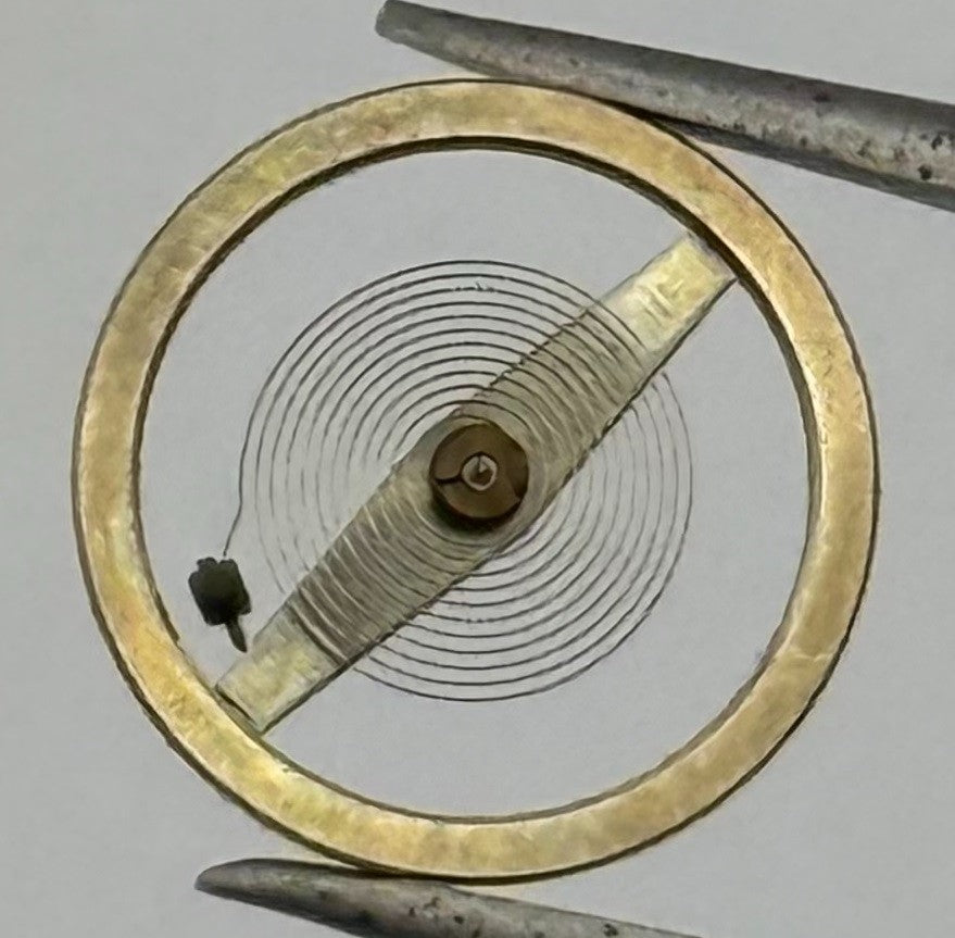 RL 6213 Balance Wheel Complete And Spring 10½’’’ Watch Movement Parts NOS