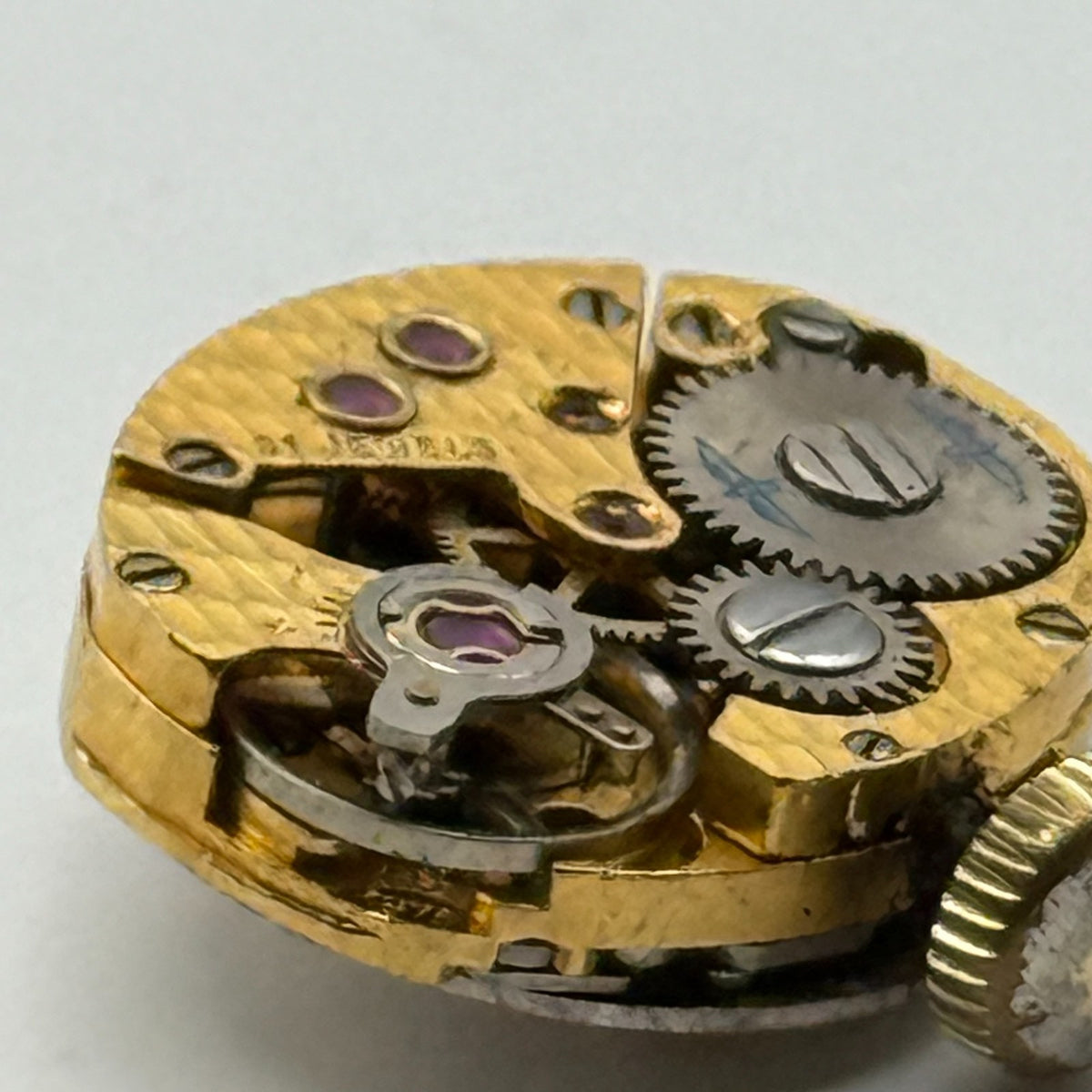 AS 1978 Watch Movement A. Schild Rotary 21J Swiss Manual Wind Parts Repair 13mm
