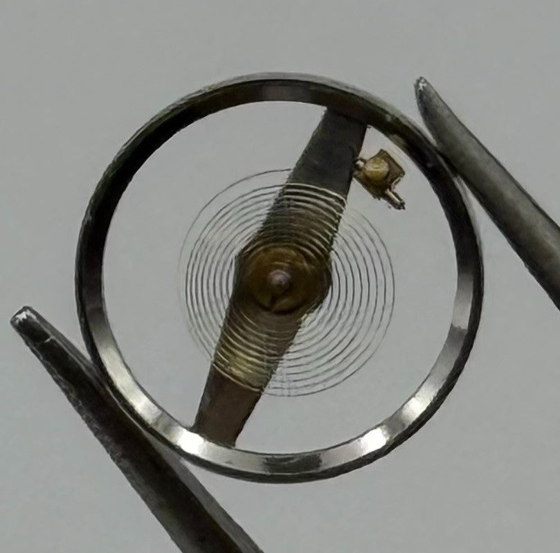 BFG 927 Balance Wheel Complete And Spring 5 3/4-8''' 1512 M Watch Movement Parts