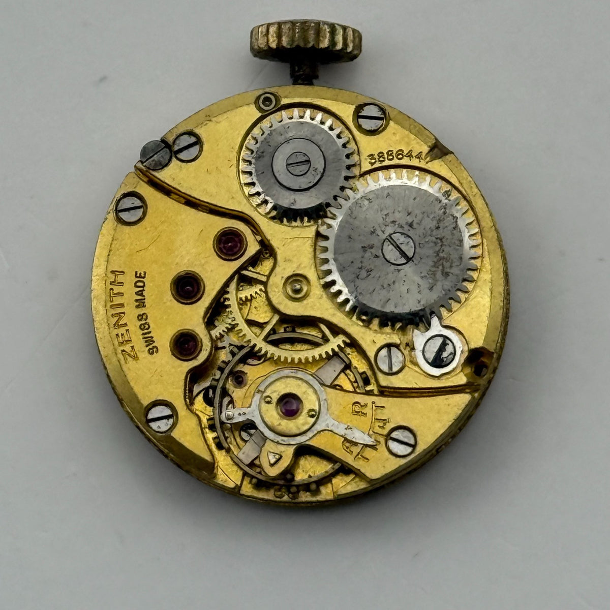 Zenith 88 Watch Movement Swiss Made Manual Wind Vintage Parts Repair 19.7mm