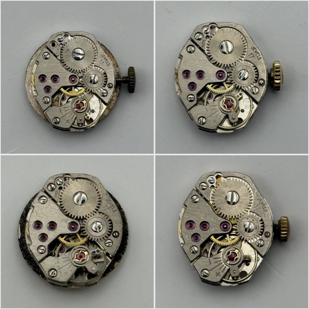 FEF 372 Watch Movement - For Parts / Repair - Select From Available Options