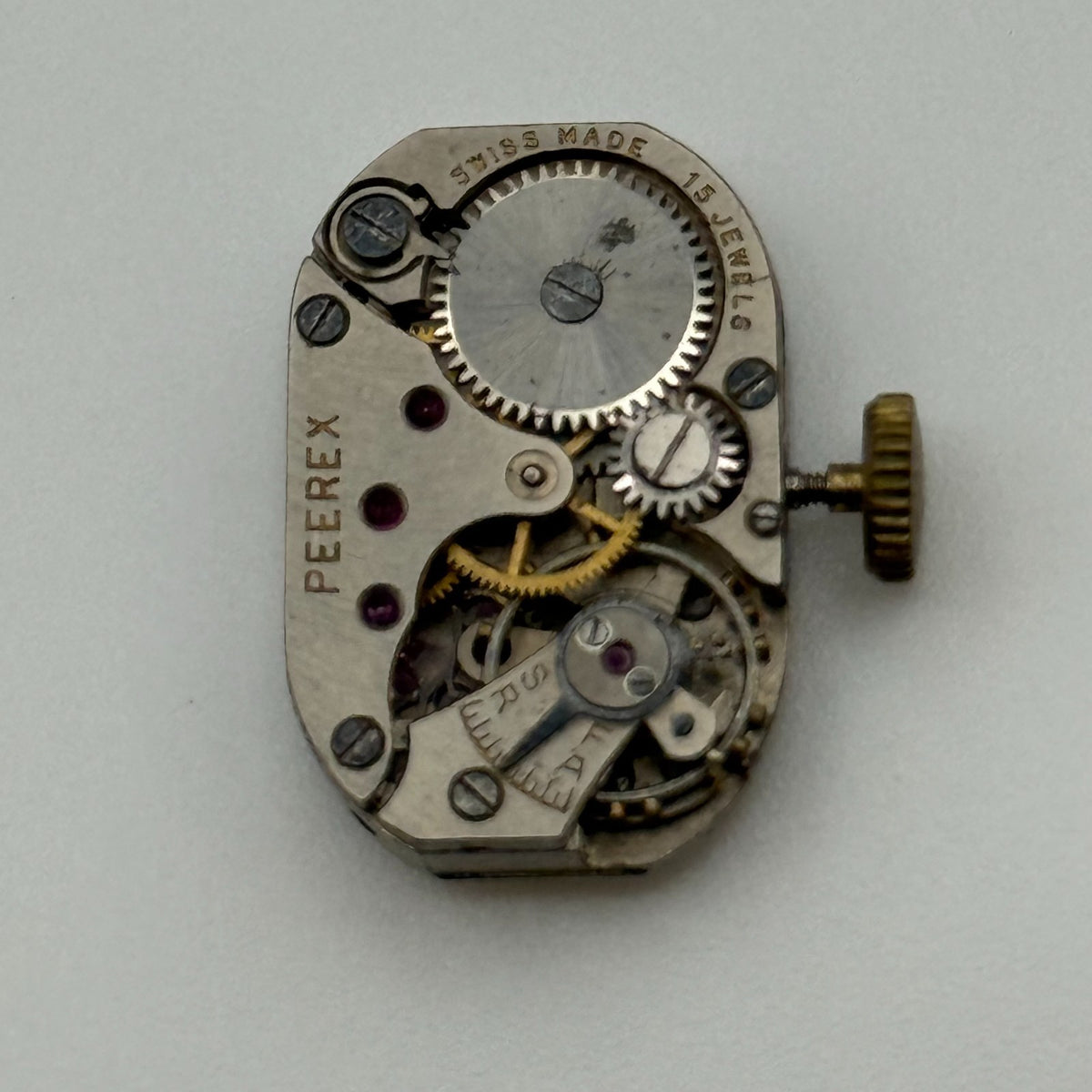 Peerex Ladies Watch Movement - For Parts / Repair