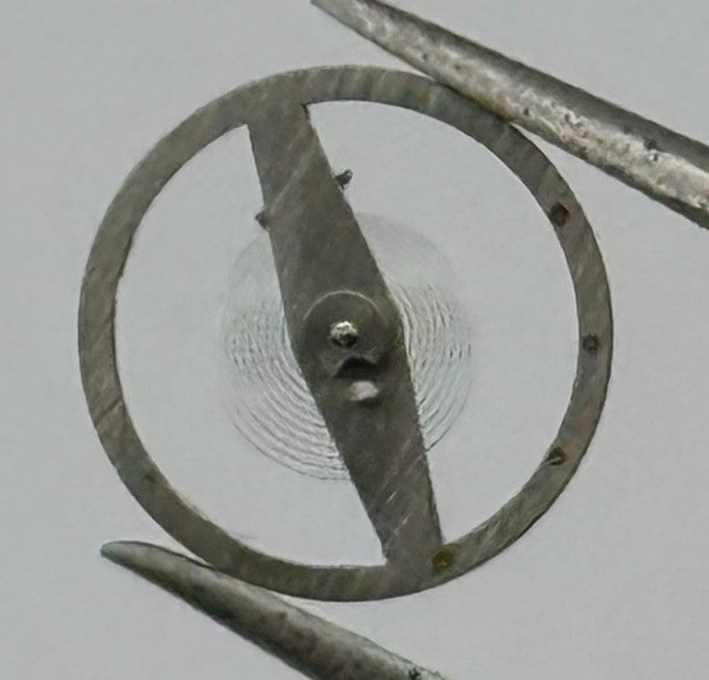 MST 357 PL Balance Wheel Complete And Spring 6¾’’’ Watch Movement Parts NOS