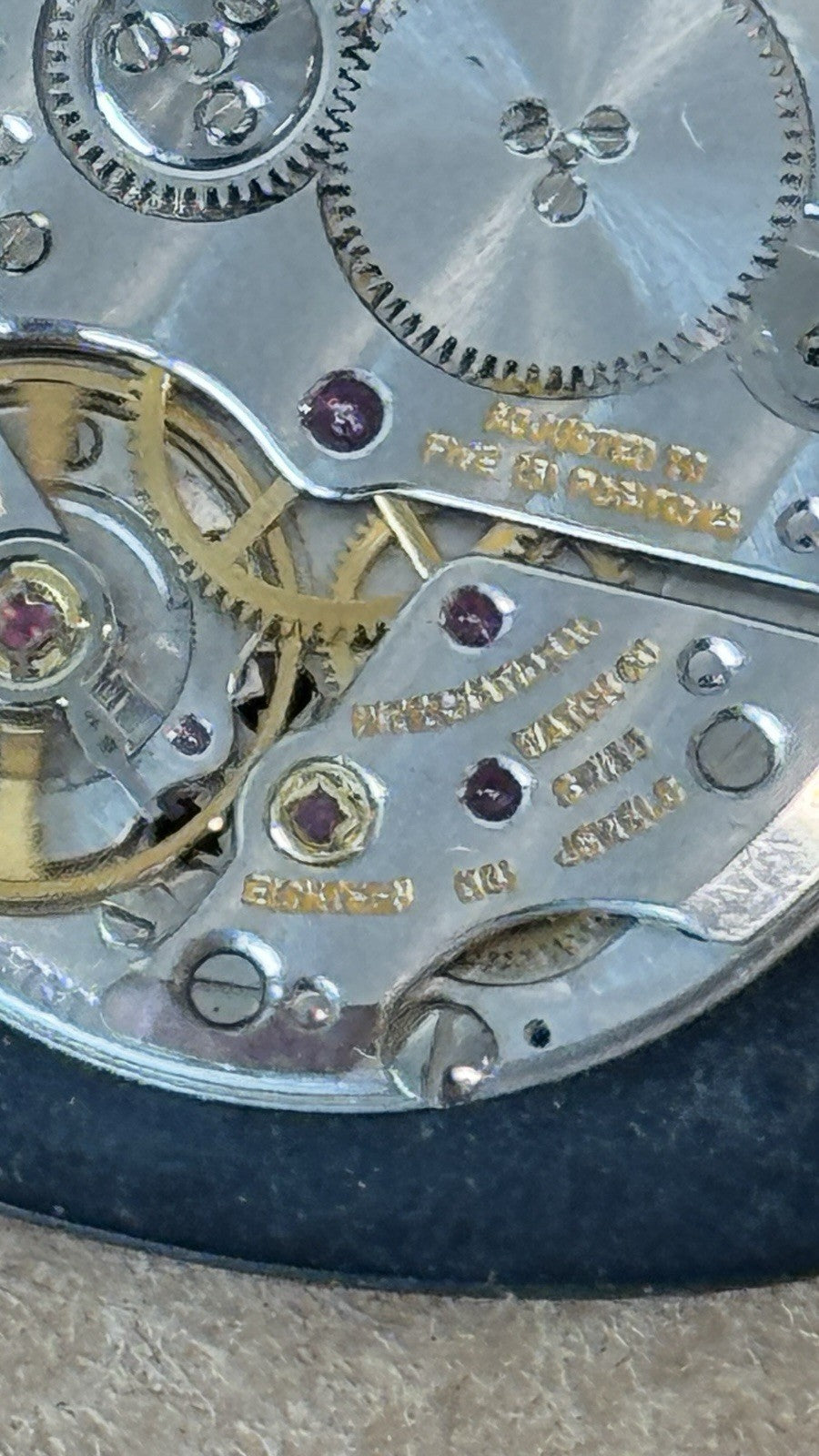 IWC 185/1 Watch Movement - High Grade Thin Calibre - Rare - For Parts / Repair