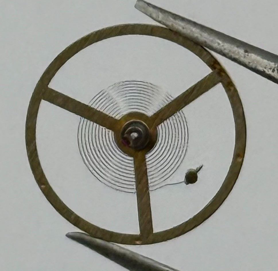 C.603 Balance Wheel Complete And Spring 10½’’’ Renata Watch Movement Parts NOS