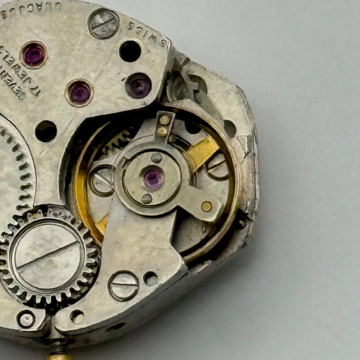 BFG 927 Watch Movement Josmar 17 Jewels Swiss Manual Wind Parts Repair 15.2mm