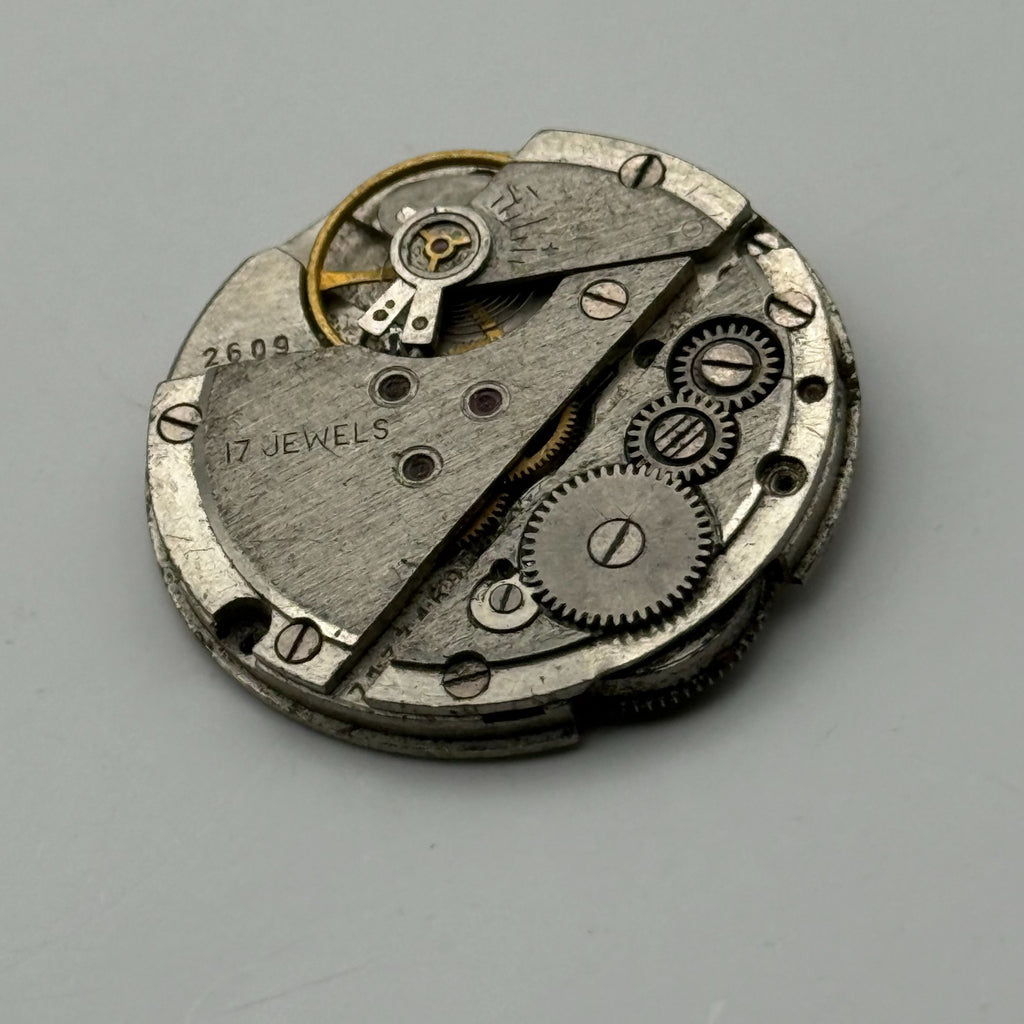 Poljot 2609 Watch Movement Soviet 17 Jewels Manual Wind Parts Repair 26.5mm