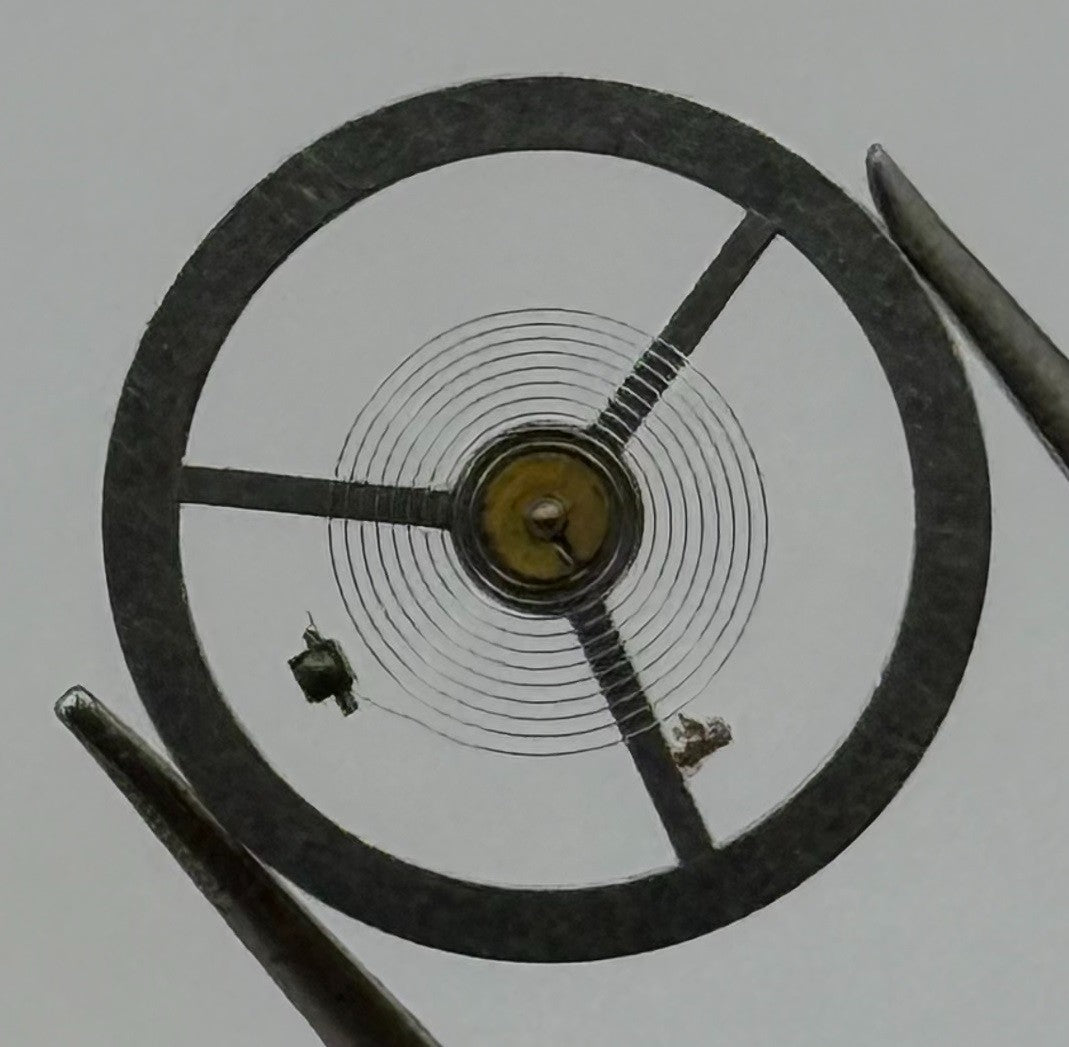 BFG 582 Balance Wheel Complete And Spring 13½’’’ 1782 Watch Movement Parts NOS