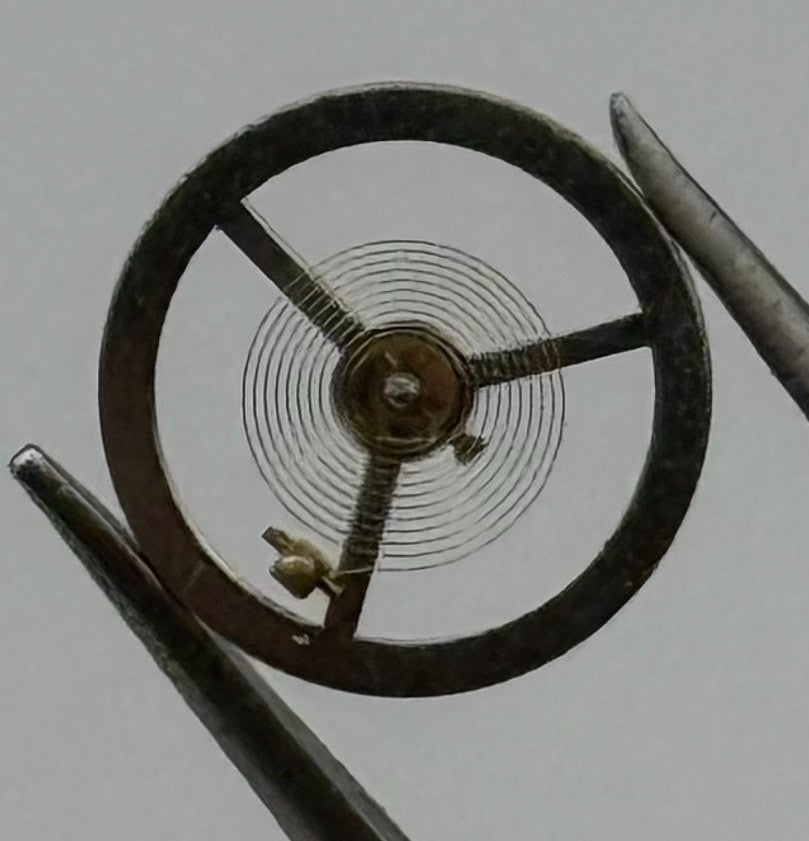 BFG 34 Balance Wheel Complete And Spring 10½’’’ Ronda 321 Watch Movement Parts
