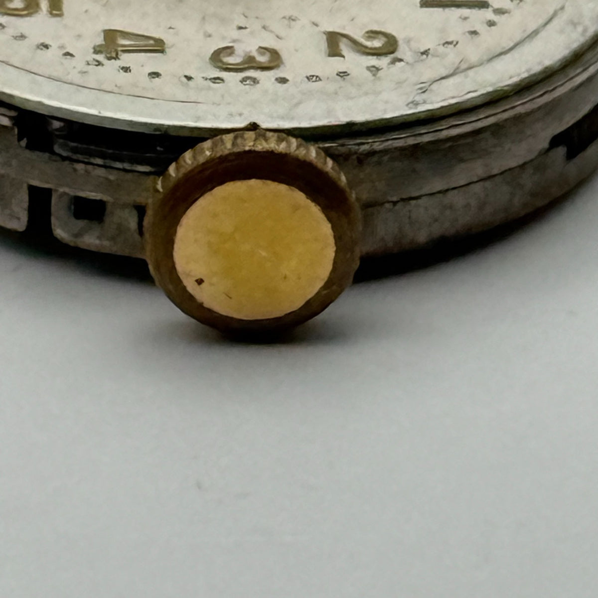 Unidentified Watch Movement Swan 15 Jewels Swiss Manual Wind Parts Repair 19.7mm