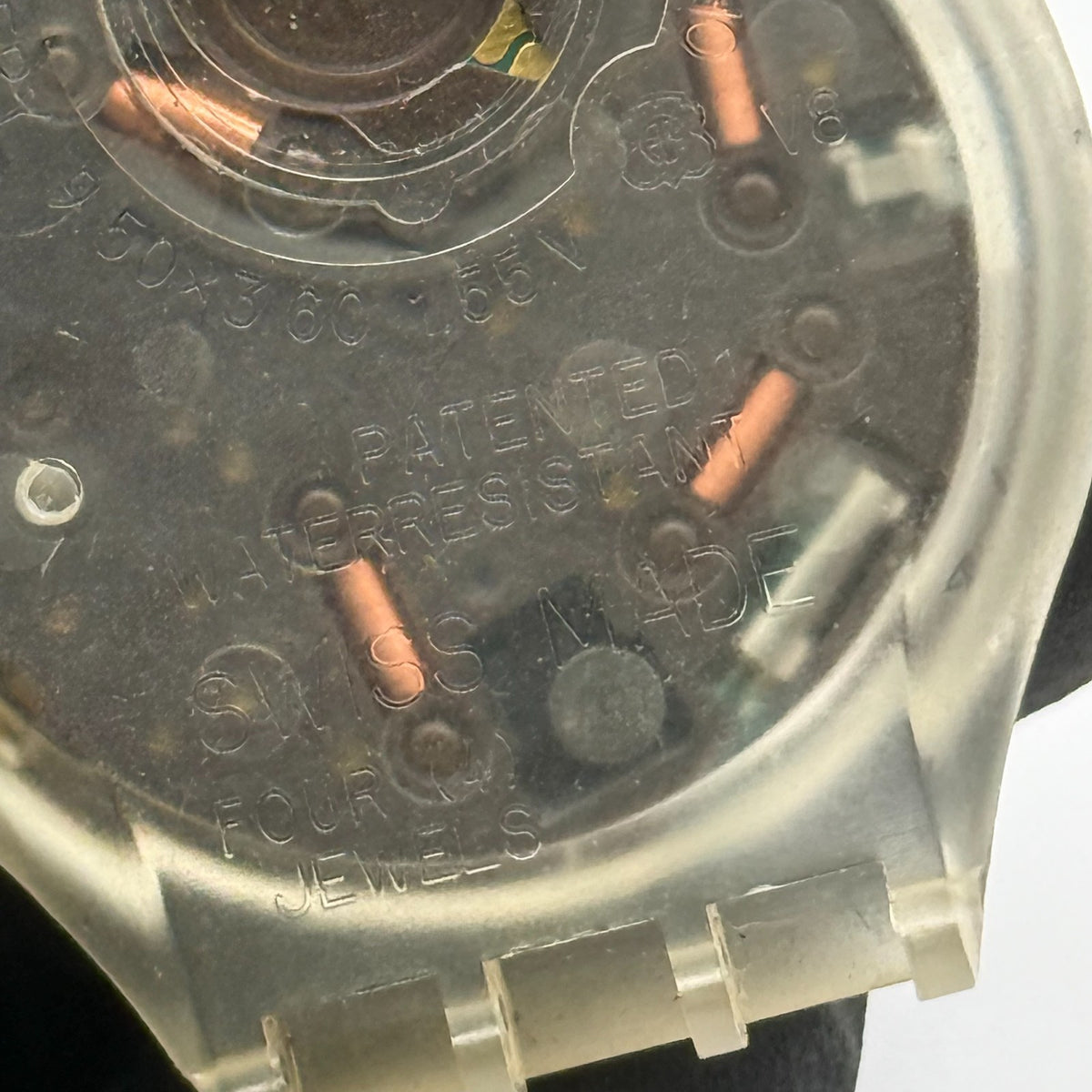 Vintage Swatch Chrono Watch SCK400 Whipped Cream 1993 ETA Quartz 40mm Parts