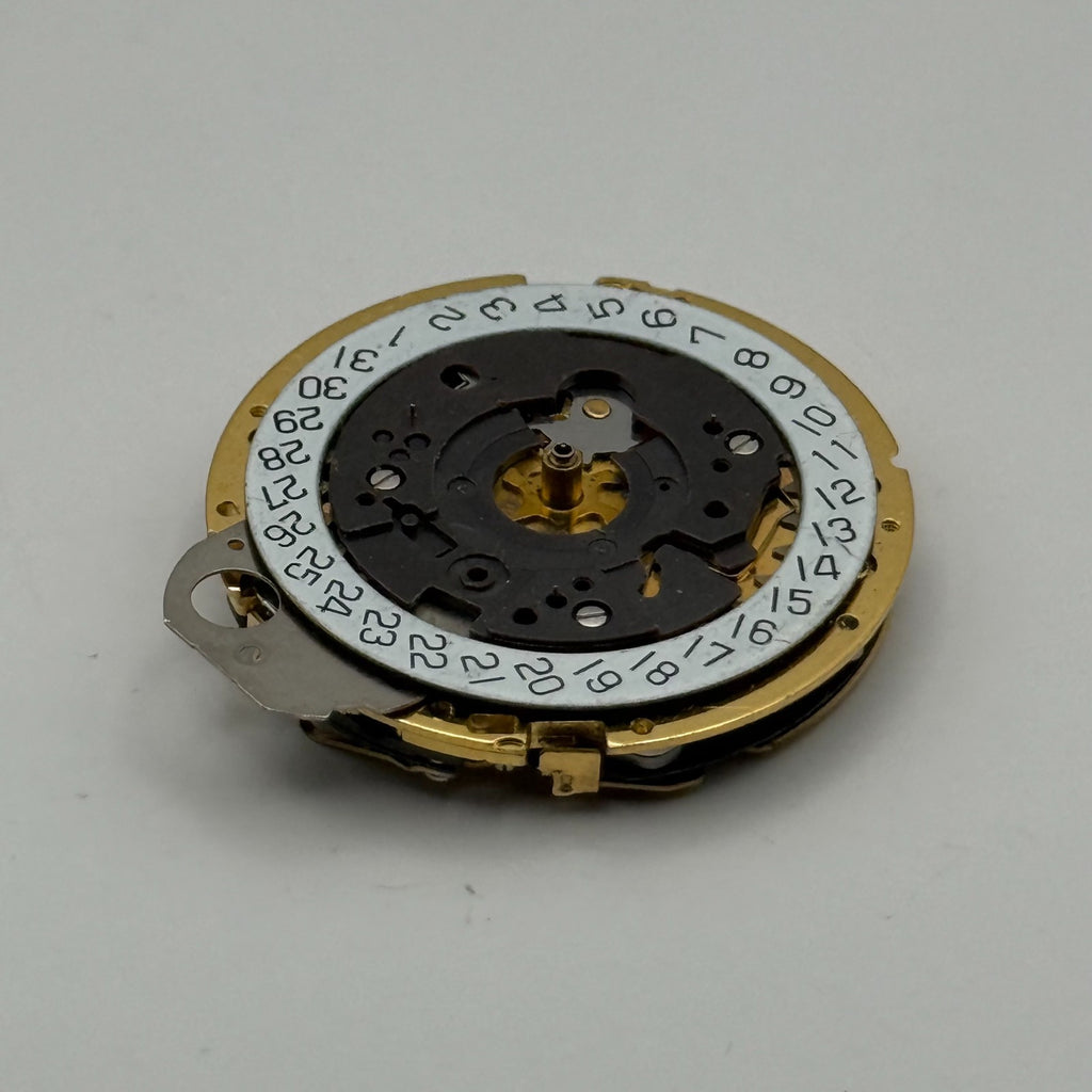 ISA 8172 Watch Movement Quartz Swiss Date 3 Jewels Vintage Parts Repair 26.1mm