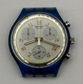 Vintage Swatch Chrono Watch SCN103 JFK 1991 ETA Quartz Swiss 40mm Parts Repair