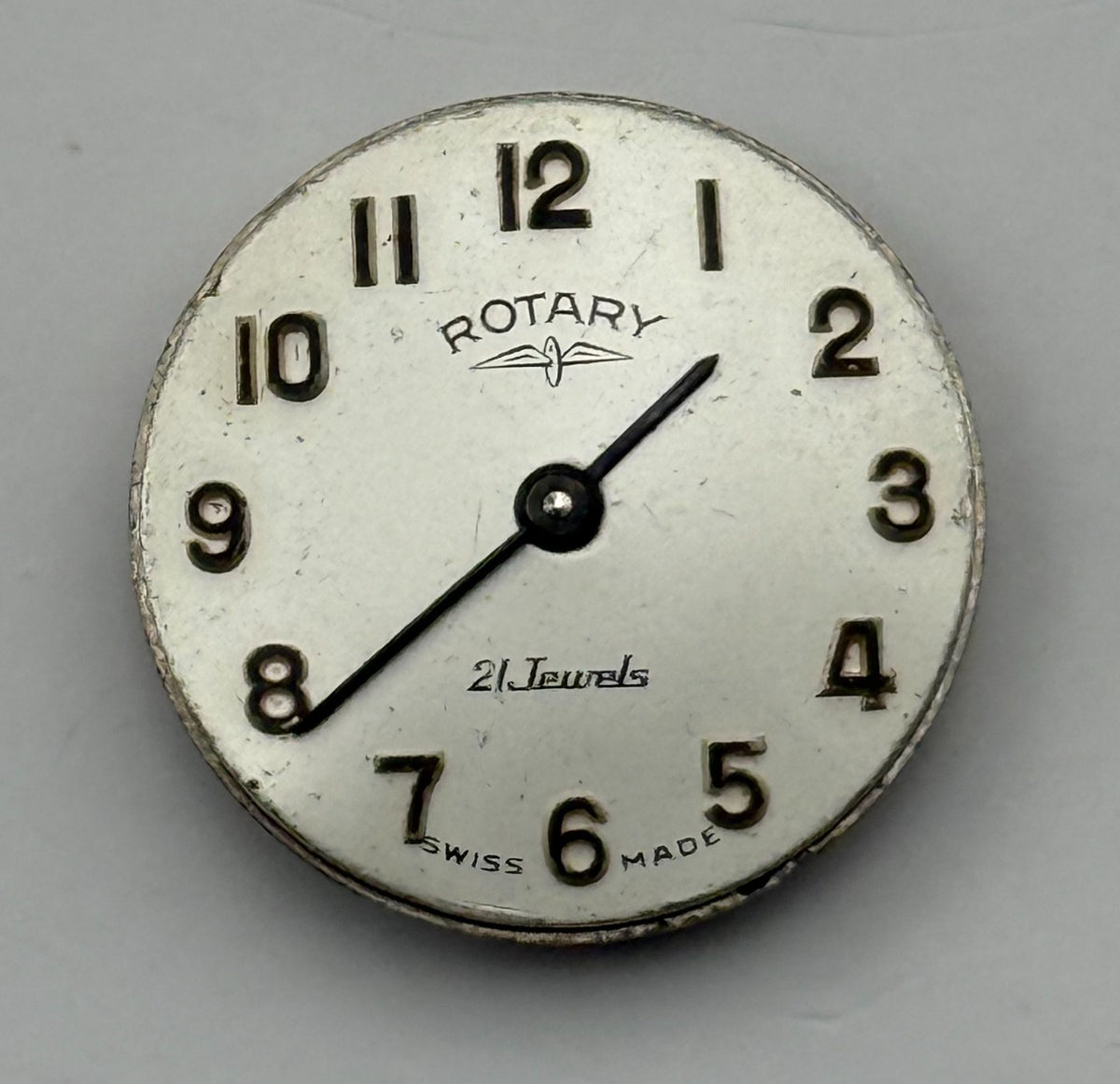 FHF 34-21 Watch Movement Rotary 21 Jewels Swiss Manual Wind Parts Repair 17.5mm