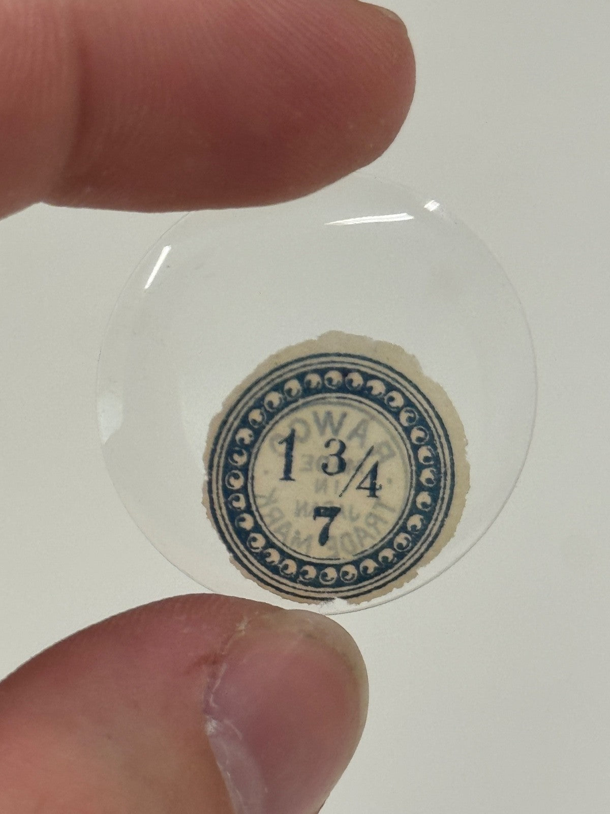 Antique Pocket Watch Glass Crystal - Choose From Available Sizes - Rawco - NOS