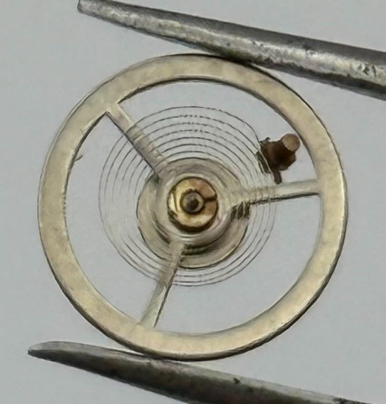 BFG 800 Balance Wheel Complete And Spring Bergeon 117 Watch Movement Parts NOS