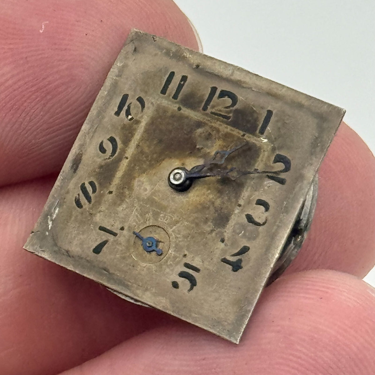 Datum Precision Manual Wind Watch Movement 15 Jewels Vintage Swiss Parts 19.6mm