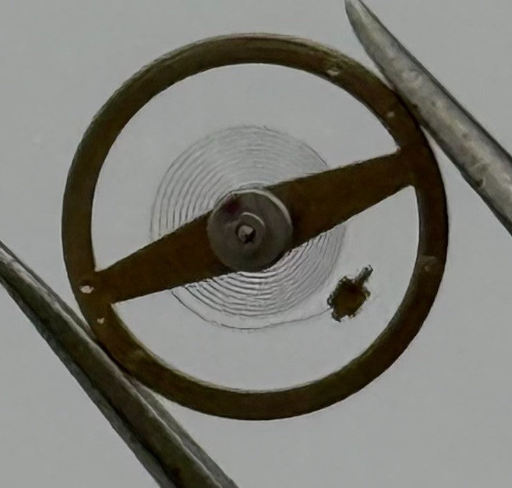 RL 9013/21 9033/21 Balance Wheel Complete And Spring 1827 Watch Movement Parts